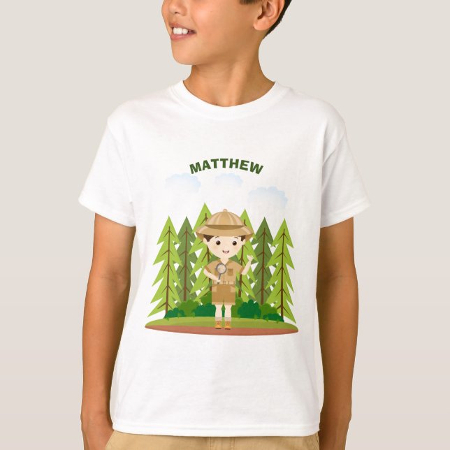Little Explorer T Shirt (Framsida)