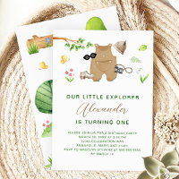 Little Explorer Träskogsutflykt Födelsedag