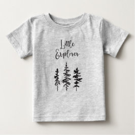 Little Explorer, Woodland Träd Baby Shirt T