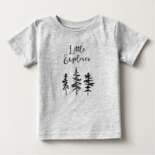 Little Explorer, Woodland Träd Baby Shirt T