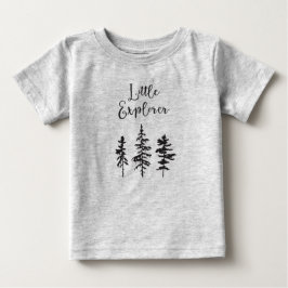 Little Explorer, Woodland Träd Baby Shirt T Shirt