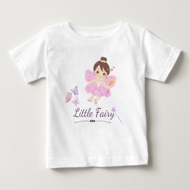 Little Fairy Baby T-shirt (Framsida)