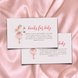 Little Fairy Enchanged Rosa Bokar för Baby Tilläggskort