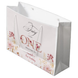 Little Fairy Floral Garden First Birthday 