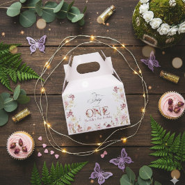 Little Fairy Floral Garden First Birthday  Presentaskar