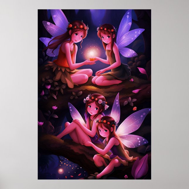 Little Fairy Girls Poster (Framsidan)