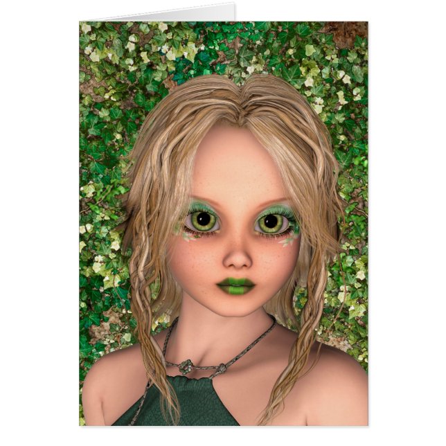 Little Fairy Hälsningskort (Framsidan)