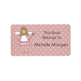 Little Fairy Princess Bookplate Label Adressetikett