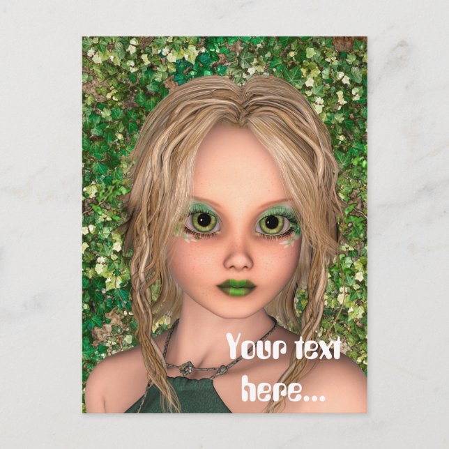 Little Fairy Vykort (Framsida)