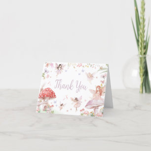 Little Fairy Whimsiic Baby Shower Tack Kort