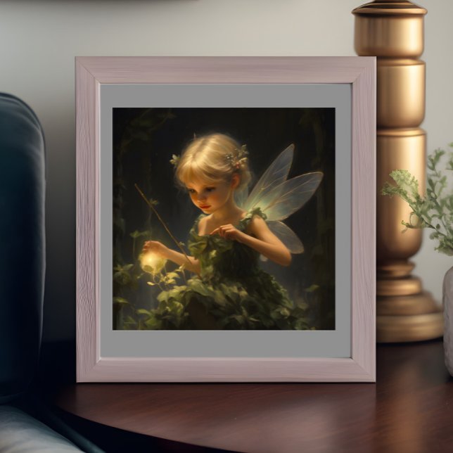 Little Fairy with Firefly Poster (Skapare uppladdad)