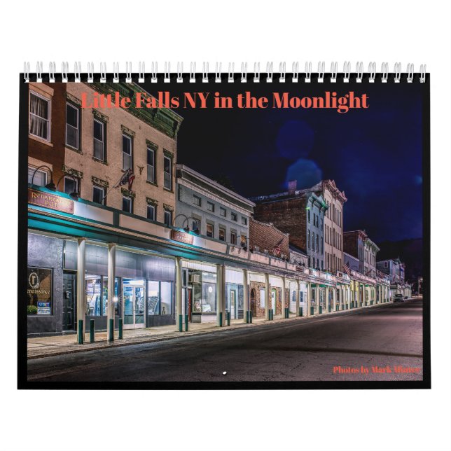 Little Falls in the Moonlight Kalender (Omslag)