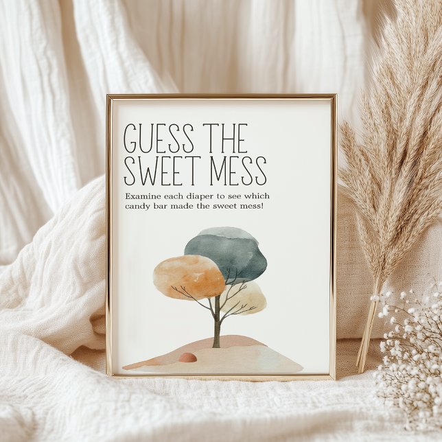 Little Farm Baby Shower gissar Sweet  Sign Poster (Skapare uppladdad)