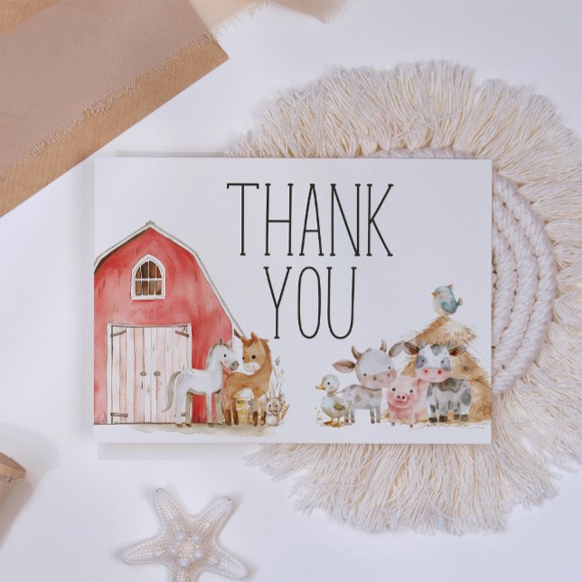 Little Farm Nursery Animals Baby Shower Tack (Skapare uppladdad)