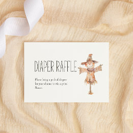 Little Farm Nursery Baby Shower Diaper Raffle Note Anteckningskort