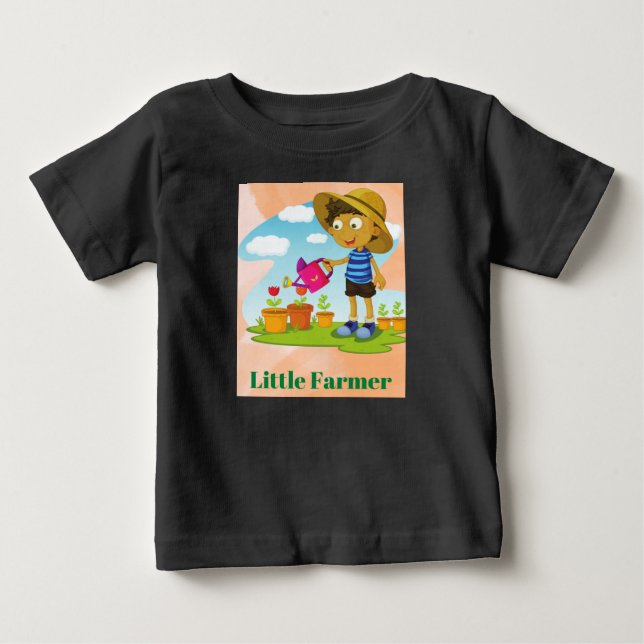 Little Farmer Baby Bra Jersey T-Shirt (Framsida)