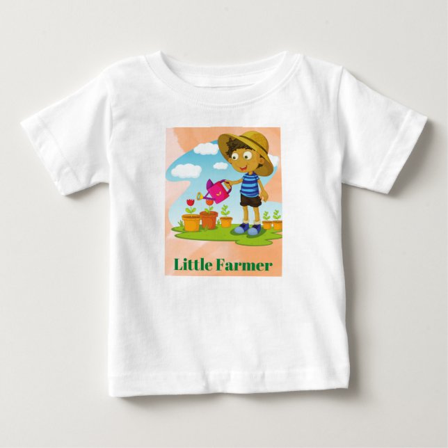 Little Farmer Baby Bra Jersey T-Shirt (Framsida)