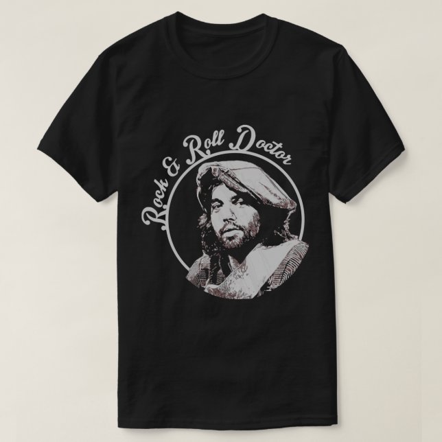 Little Feat Rock and roll Doktor Lowell George Old T Shirt (Design framsida)