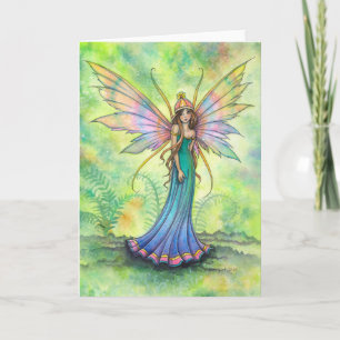 Little Fern Fairy Fantasykonst av Molly Harrison Kort