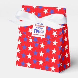 Little Firecracker 2:a födelsedagen Presentaskar