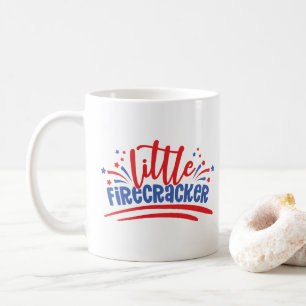 Little Firecracker 4 juli Kaffemugg