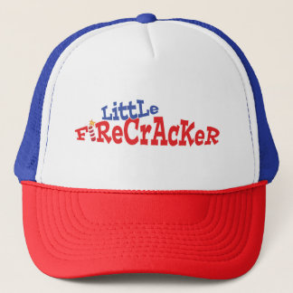 Little Firecracker Fjärde juli-Truckerkepsen Keps