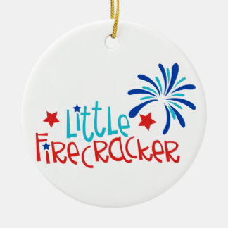 Little Firecracker Julgransprydnad Keramik