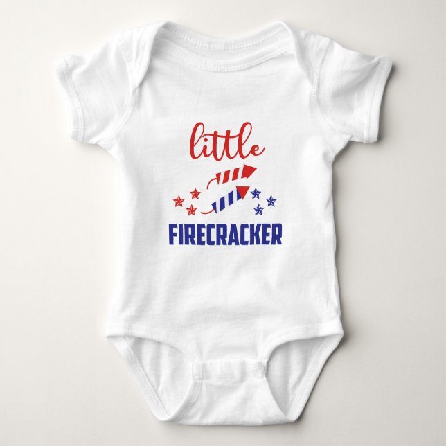 Little Firecracker T Shirt (Framsida)