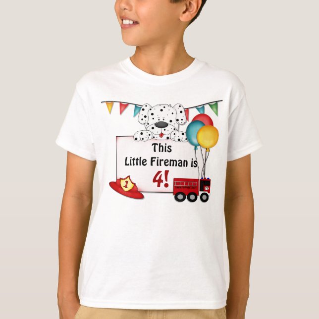 Little Fireman Dalformation - Anpassa Tee (Framsida)