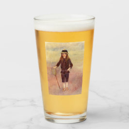 Little Fishergirl (av Pierre-August Renoir) Glaskopp