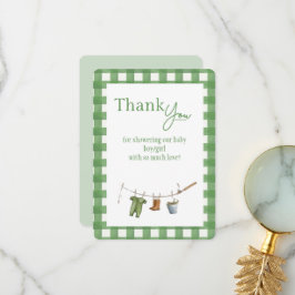 Little Fisherman Flat Thank You Card Tack Kort