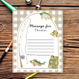 Little Fisherman Time Capsule-meddelande