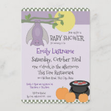 Little Fladdermus Halloween Baby Shower