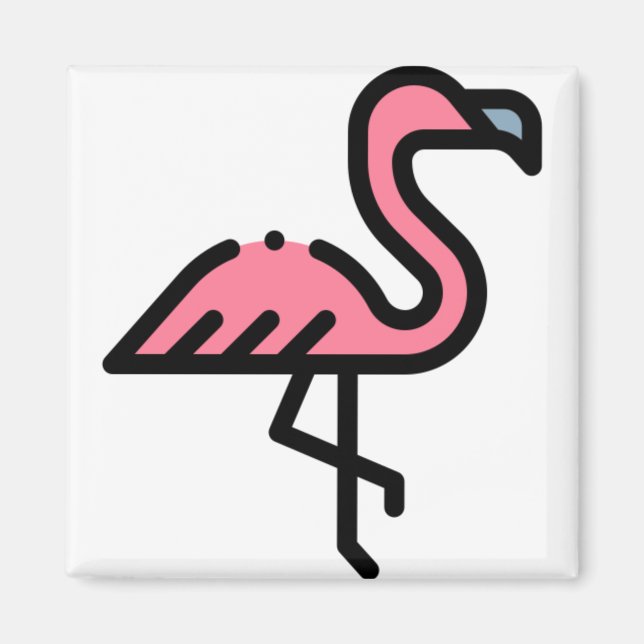 Little Flamingo Magnet (Framsidan)