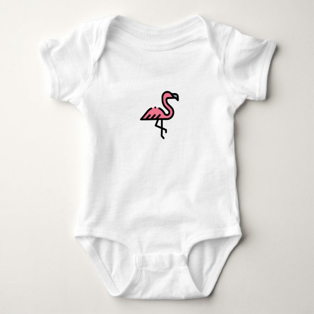 Little Flamingo T Shirt (Framsida)