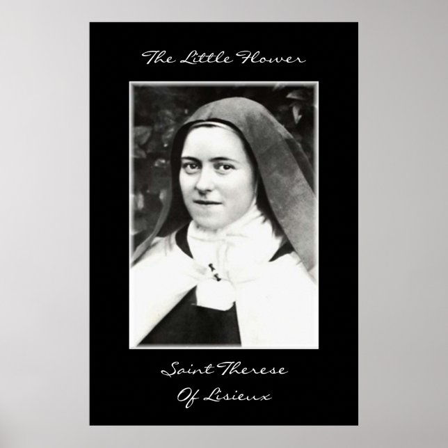 LITTLE FLOWER SAINT THERESESESESE OF LISIEUX POSTER (Framsidan)