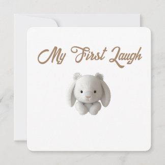 Little Forest Friends Baby Milestone Card –My Firs Julkort