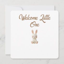 Little Forest Friends Baby Milestone Card – Welcom Julkort