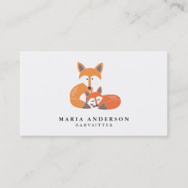 Little Fox Babywatch Affärskort Visitkort