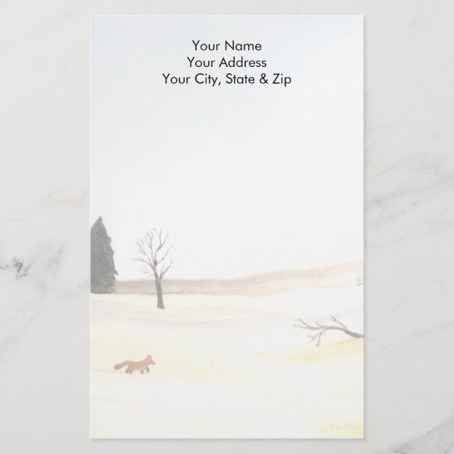 Little Fox Brevpapper (Framsida)