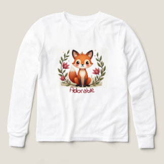 Little Fox Fashionable T Shirt