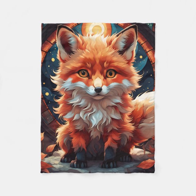 Little Fox Fleecefilt (Framsidan)