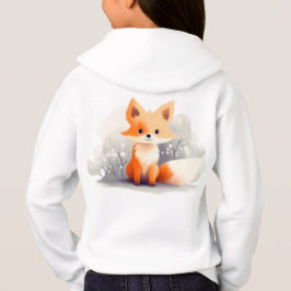 Little fox in winter, personalized t shirt