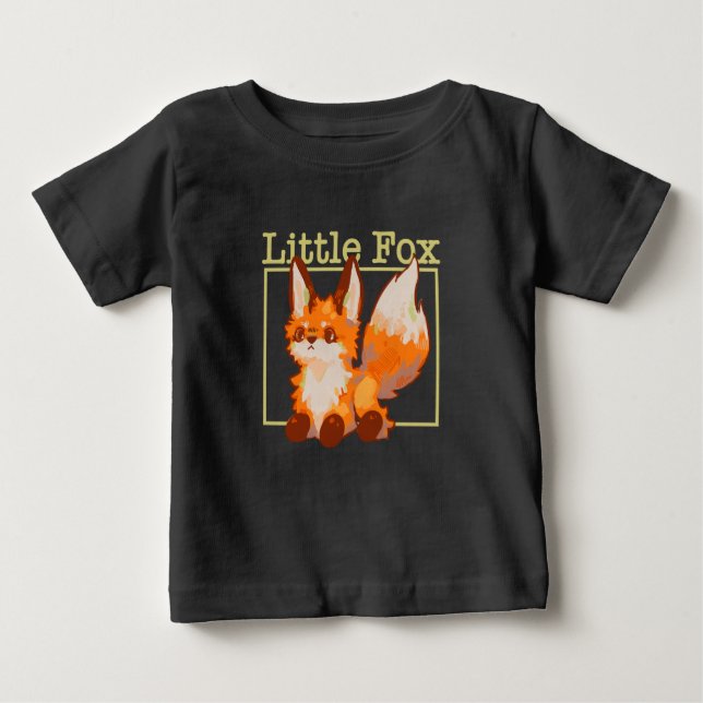 Little Fox, Kleine Vos romper T Shirt (Framsida)