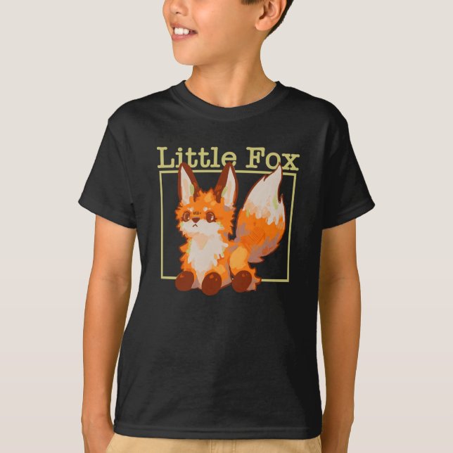 Little Fox, kleine vos.  T-shirt (Framsida)
