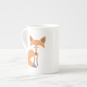 Little Fox Mugg Benporslin Mugg