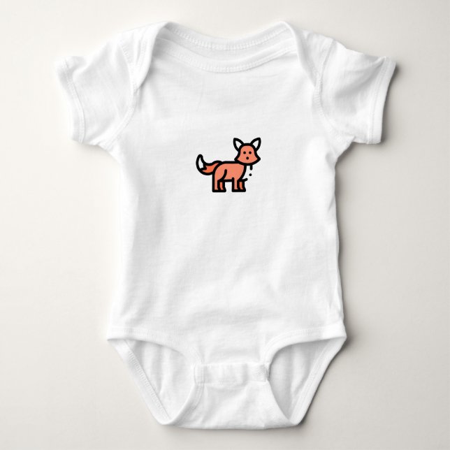 Little Fox T Shirt (Framsida)