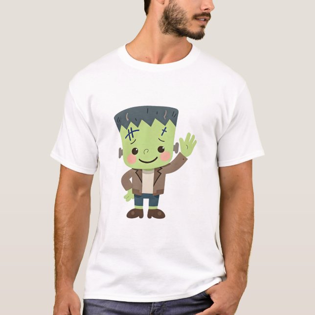 Little Frankenstein T Shirt (Framsida)