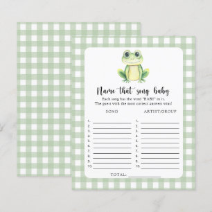 Little Frog babydusch - Namn vid Baby Sång