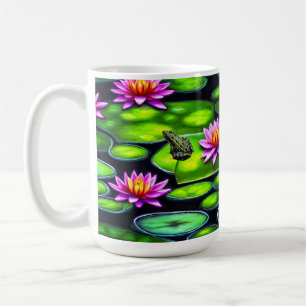 Little Frog på Lily Pad Kaffemugg